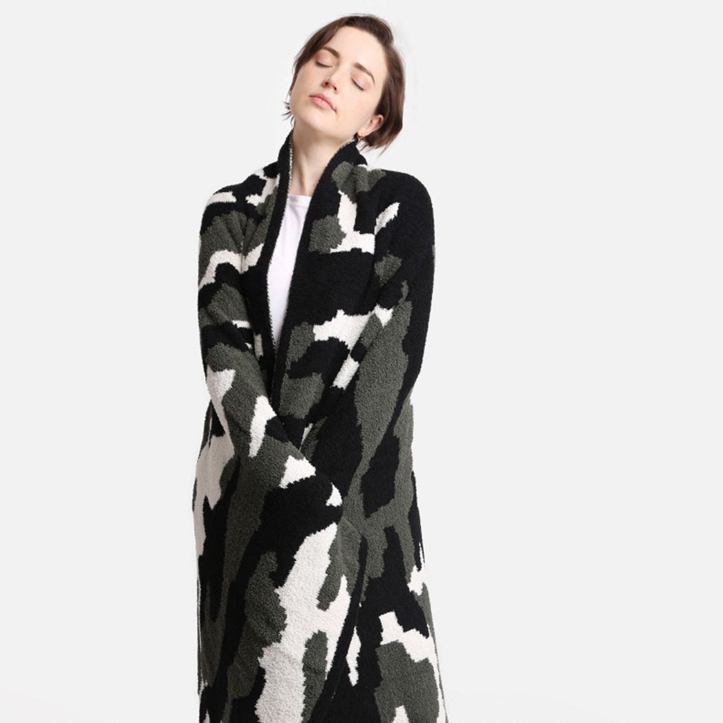 Camouflage Print Luxury Soft Throw Blanket - Fashion CITY