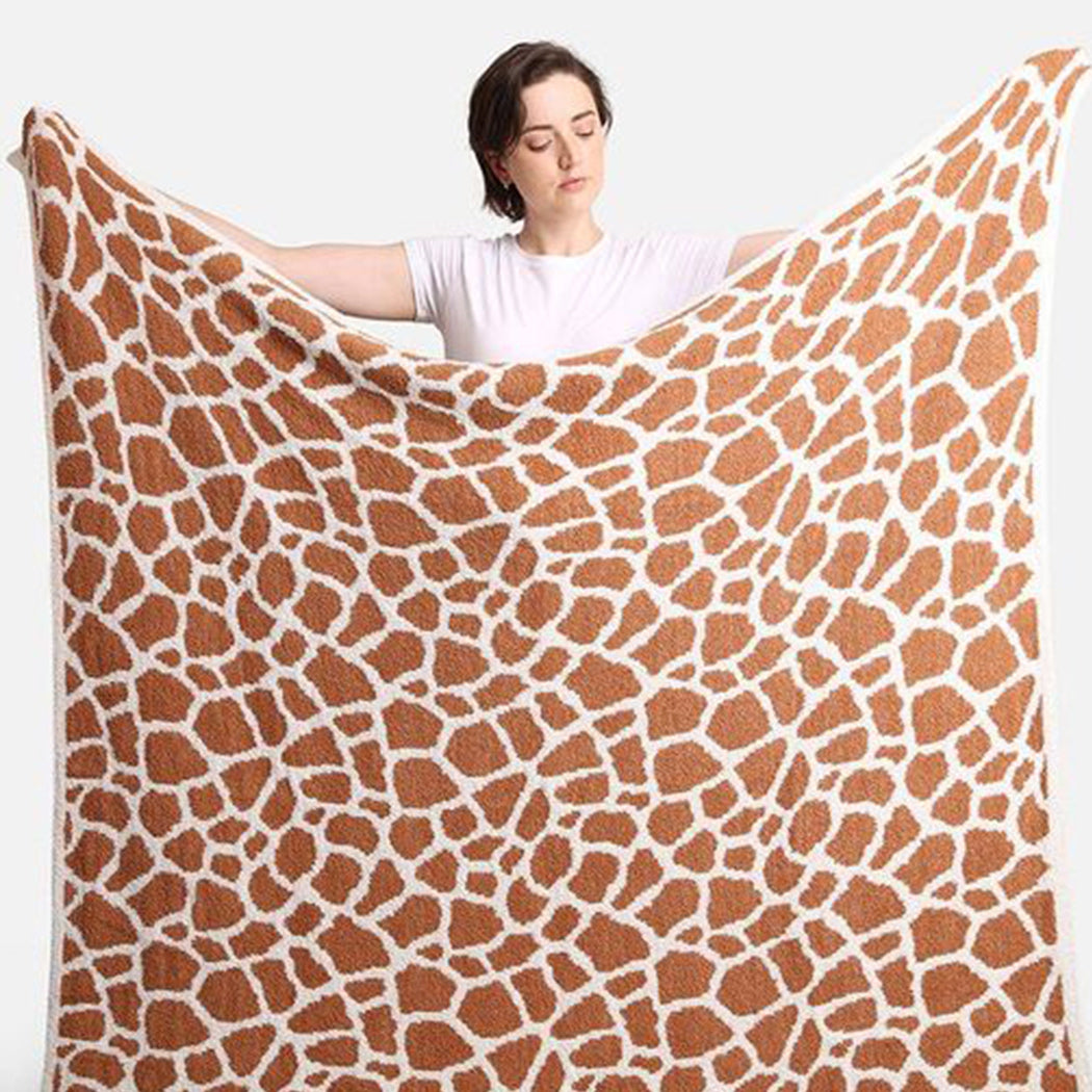 Giraffe Print Luxury Soft Throw Blanket - Fashion CITY