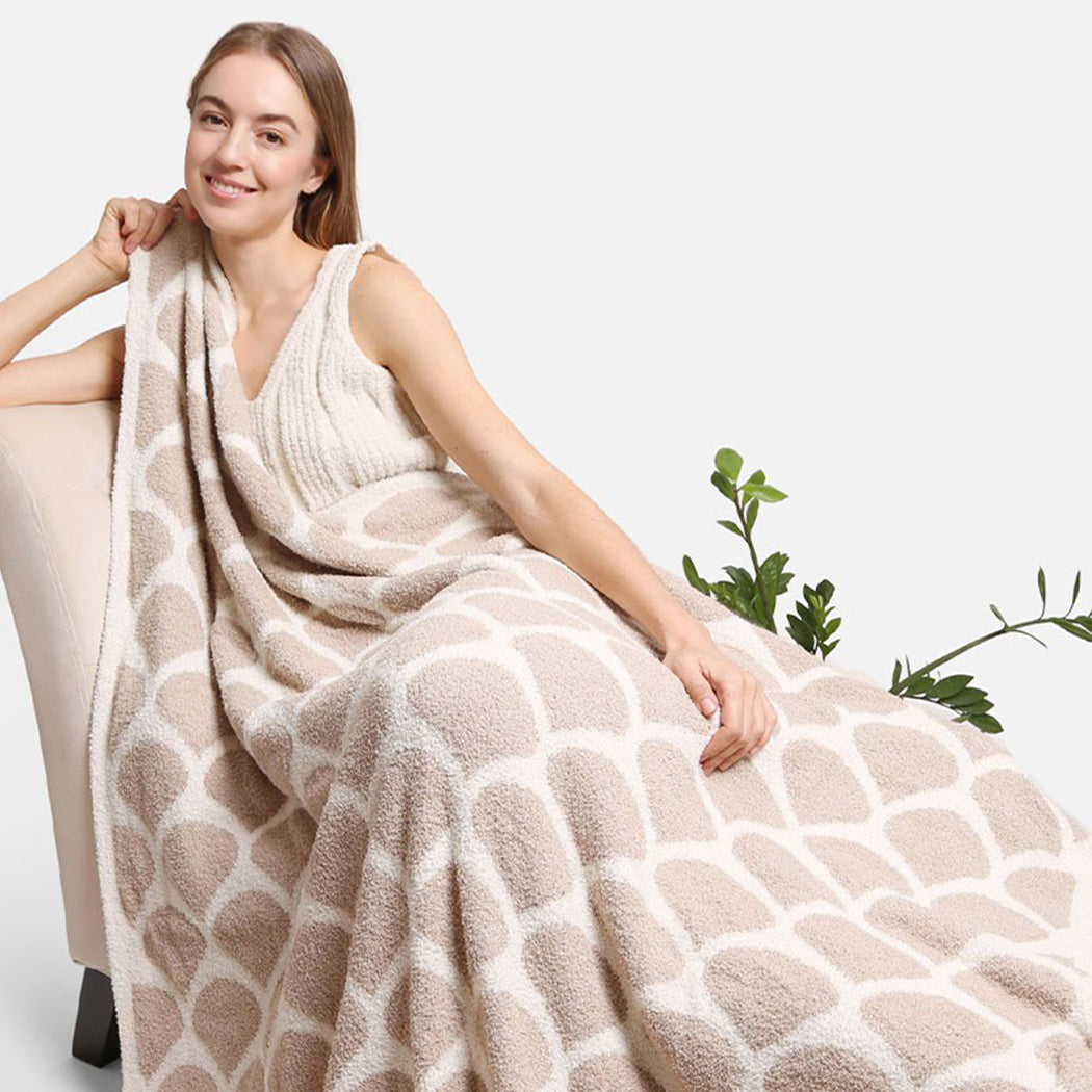 Mermaid Scale Pattern Luxury Soft Throw Blanket - Fashion CITY