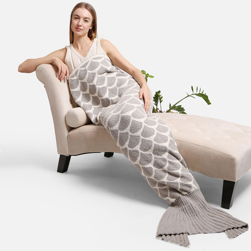 Luxury Super Soft Mermaid Tail Blanket - Fashion CITY