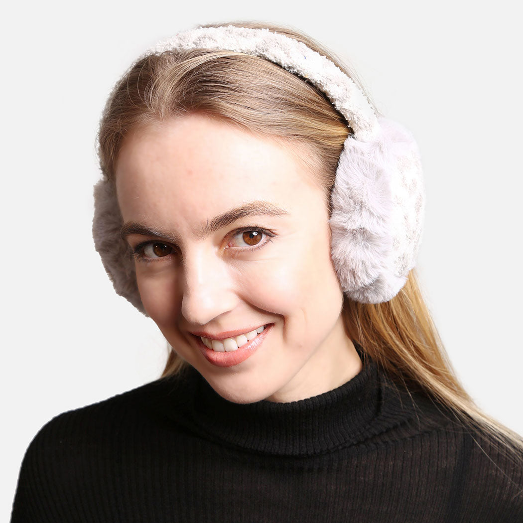Leopard Print Luxury Soft Earmuffs (6PCS) - Fashion CITY