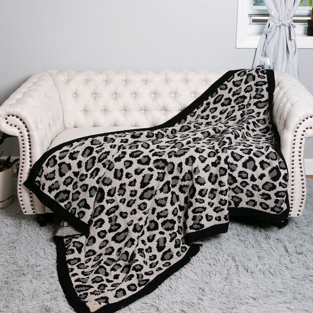 Leopard Print Luxury Soft Throw Blanket - Fashion CITY