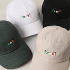 Irish Pride minimalist flag baseball cap side view