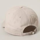 St. Patrick's Irish flag heart baseball cap in putty detail view