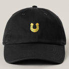 Mini Horseshoe baseball cap in black