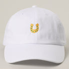 Mini Horseshoe baseball cap in white