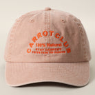 Carrot Club baseball cap in cinnamon