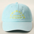 Lemon Club baseball cap in aqua