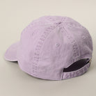 Los Angeles Is Always A Good Choice baseball cap in lilac, back view