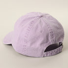 Chicago Is Always A Good Choice baseball cap in lilac, back view