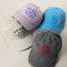 Chicago Is Always A Good Choice baseball cap, front view alternate angle