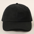 Après Now Adult Later embroidered baseball cap in black