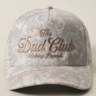 The Dad Club Raising Legends camo trucker hat in light camo