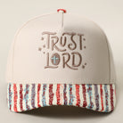 Trust Lord vintage striped brim detail
