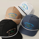 See You Out There Ocean Spirit rope trucker hat, front view alternate angle