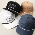 Dad Mode Activated embroidered rope trucker hat, front view