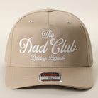 The Dad Club Raising Legends trucker hat in khaki