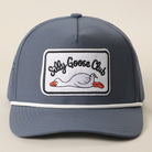 Silly Goose Club patch performance rope hat in navy