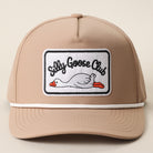 Silly Goose Club patch performance rope hat in sand