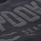 Spooky Season bold puff sweatshirt in black, back view