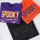 Spooky Season bold puff sweatshirt, front view