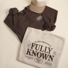 Fully Known Psalm 139 graphic sweatshirt shown in all color options