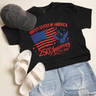USA 250th Anniversary t-shirt in black
