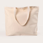 Blackberry canvas tote bag, styled view