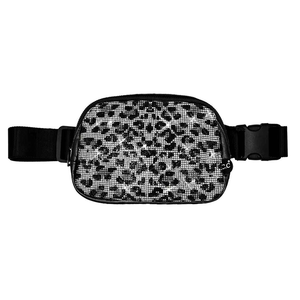 Belt fashion bag animal print