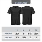 Heavy cotton t-shirt size chart