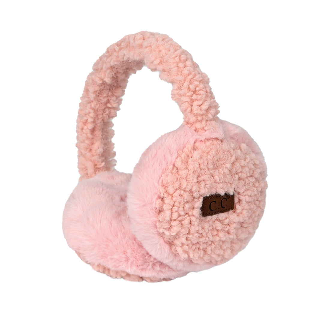 Sherpa Ear Muffs - Ivory