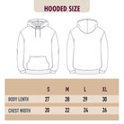 Fashion CITY heavy blend sweatshirt size chart