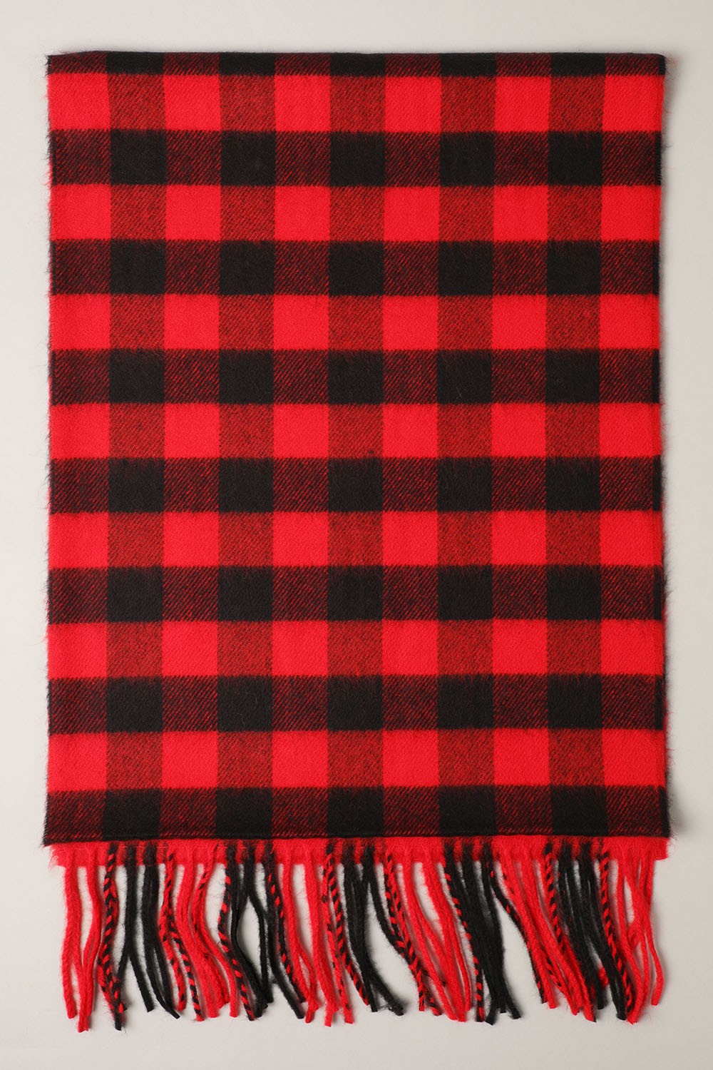 Softer Than Cashmere Buffalo Plaid Muffler Scarf - Fashion CITY