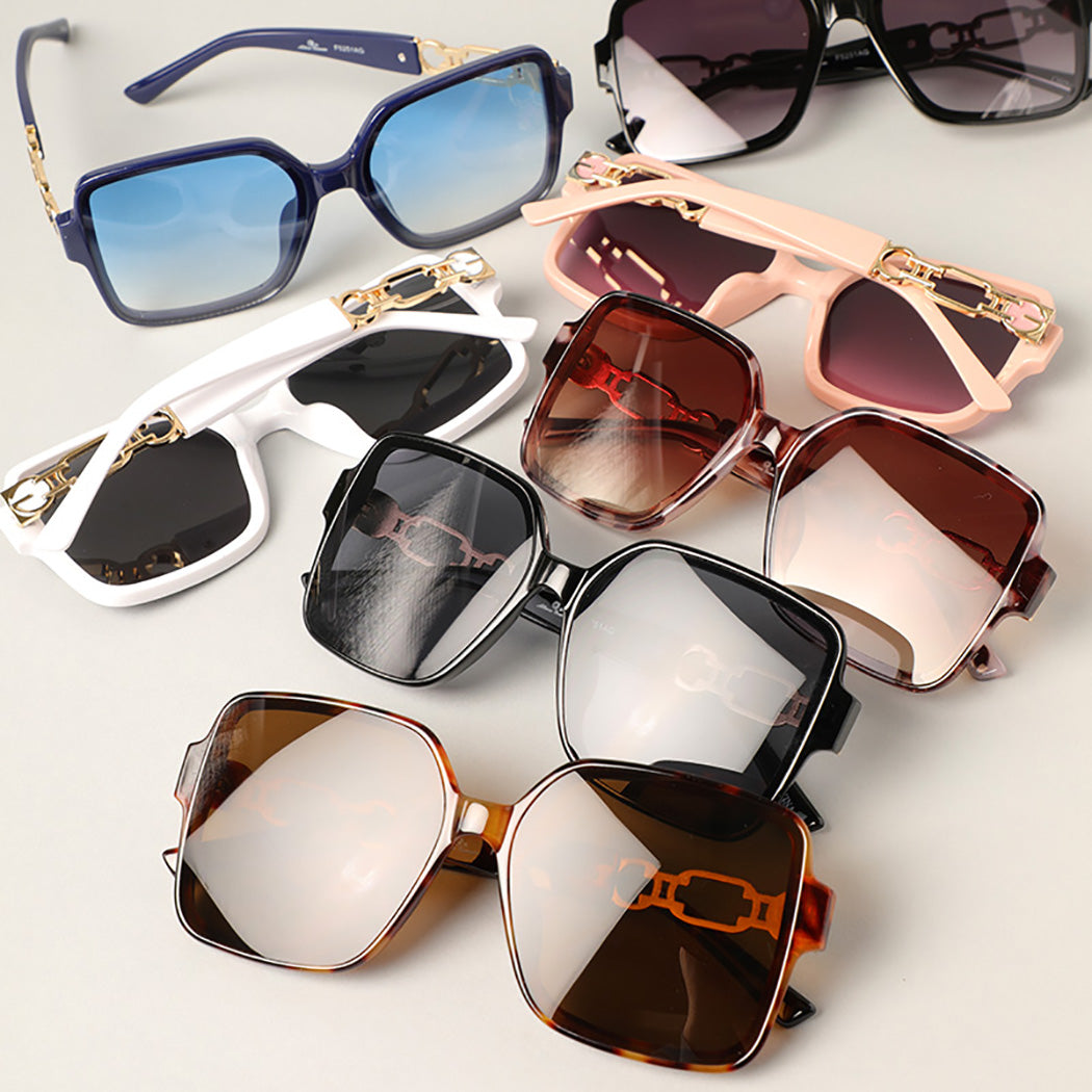 Oversized Beveled Butterfly Sunglasses(12PCS) - Fashion CITY