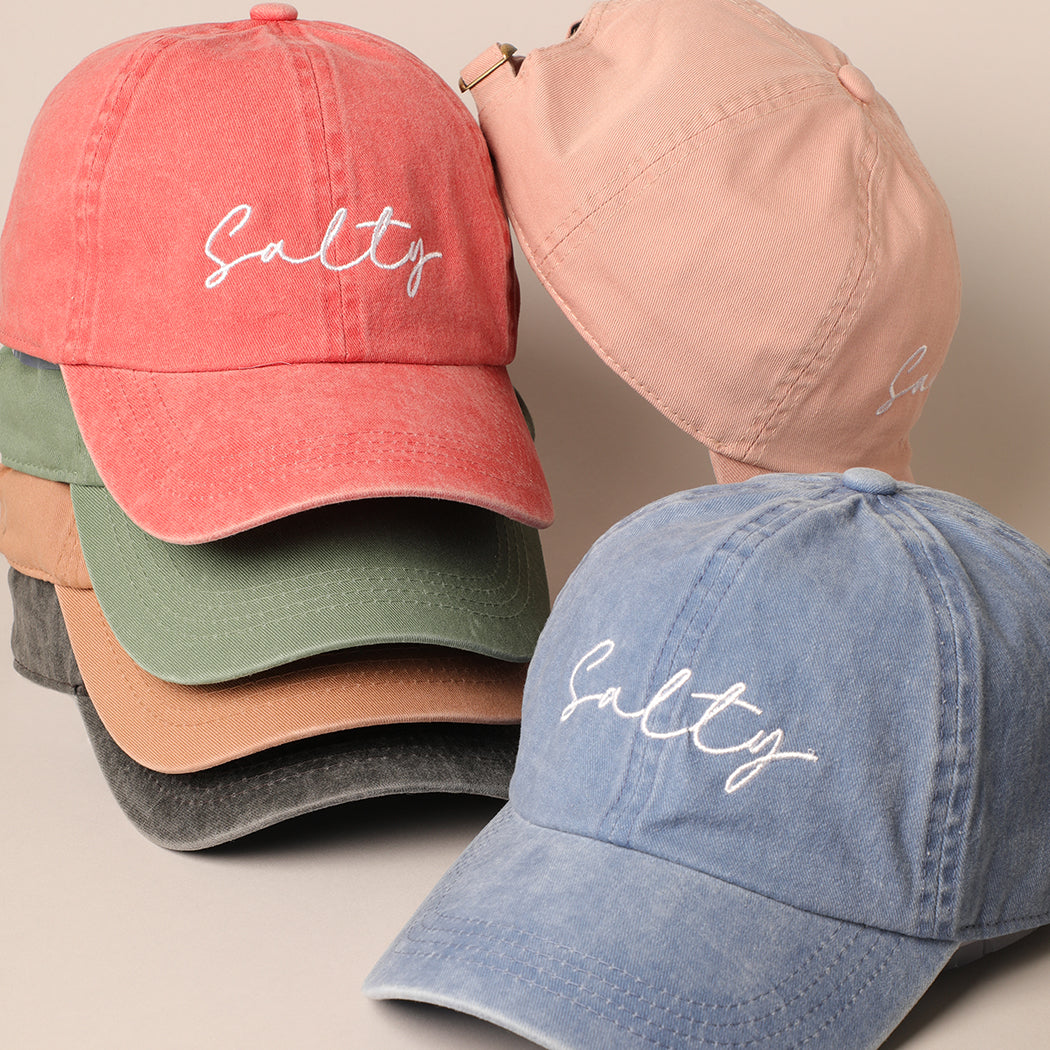 Salty baseball outlet cap