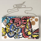 Butterfly Seed Bead Crossbody Chain Clutch - Fashion CITY