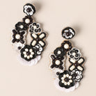 Flower Hollow Statement Drop Earrings - Fashion CITY