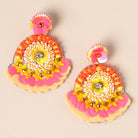 Summer Vibes Multi Beaded Earrings - Fashion CITY