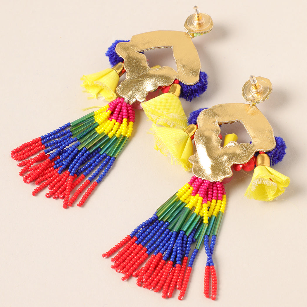 Multi Boho Chandelier Earrings - Fashion CITY