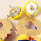 Multicolor Tassel Statement Earrings - Fashion CITY