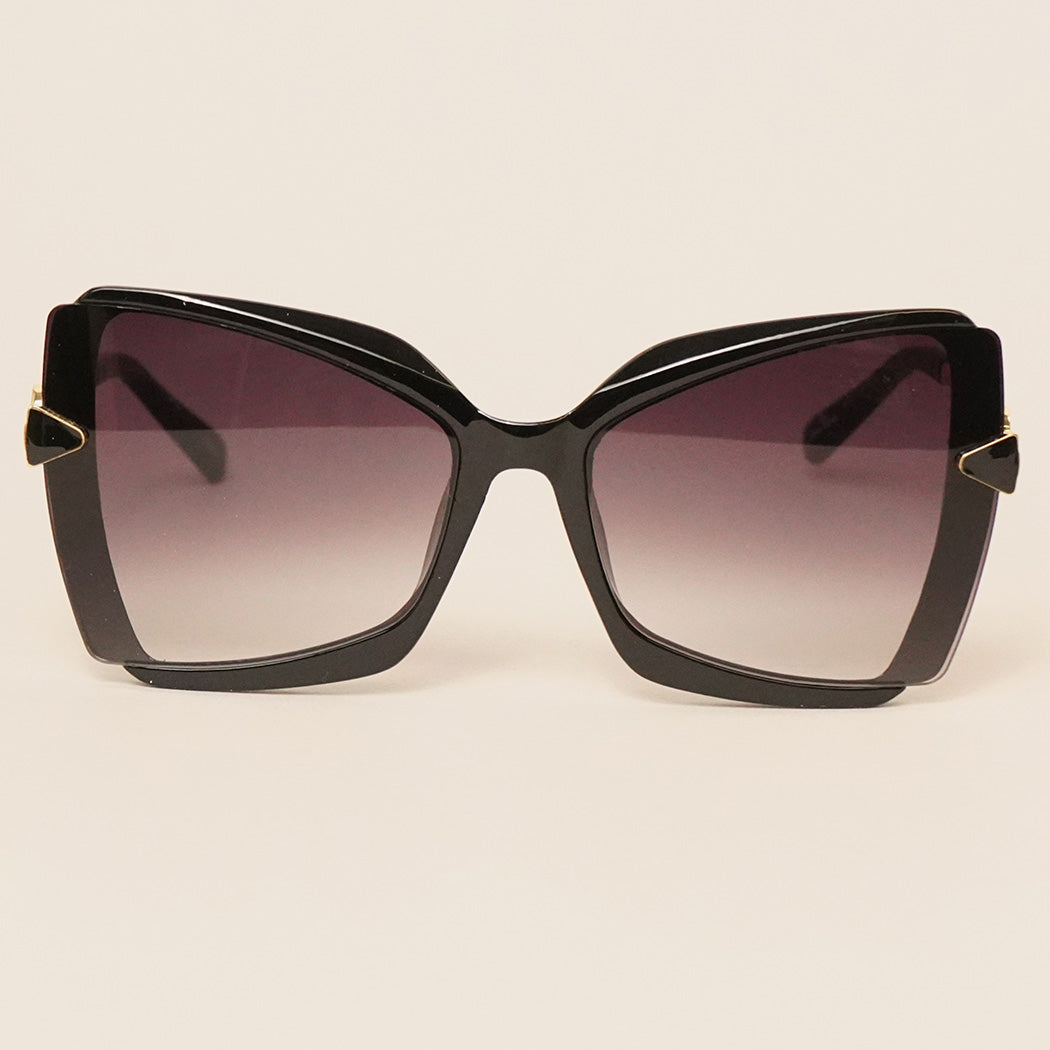 Oversized Half-chunk Minimal Sunglasses(12PCS) - Fashion CITY