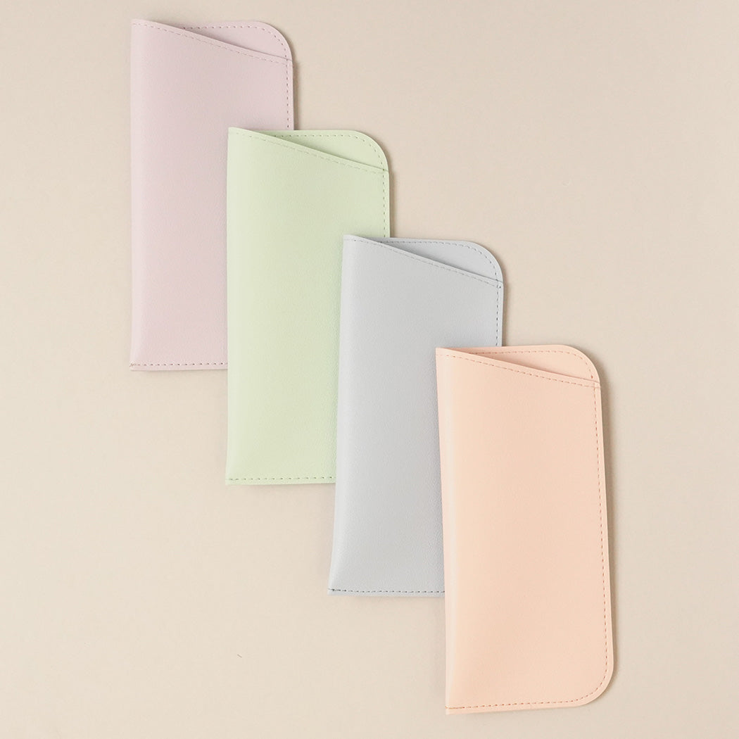 Simple Pastel Color Eyeglasses Case(12PCS) - Fashion CITY