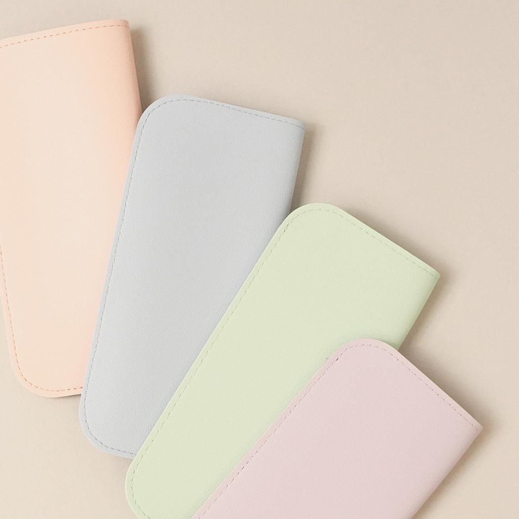 Simple Pastel Color Eyeglasses Case(12PCS) - Fashion CITY