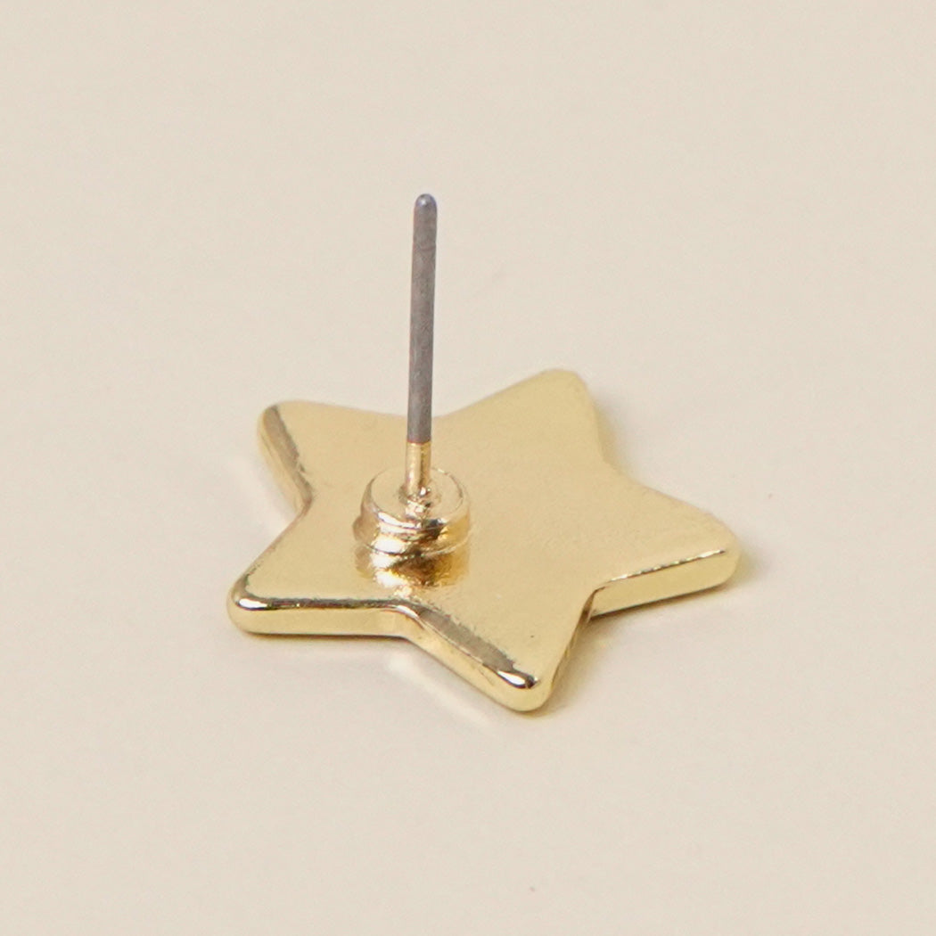 Star Shape Acetate Stud Post Earrings - Fashion CITY