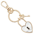 Heart Lock Charm Keychain - Fashion CITY