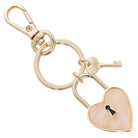 Heart Lock Charm Keychain - Fashion CITY