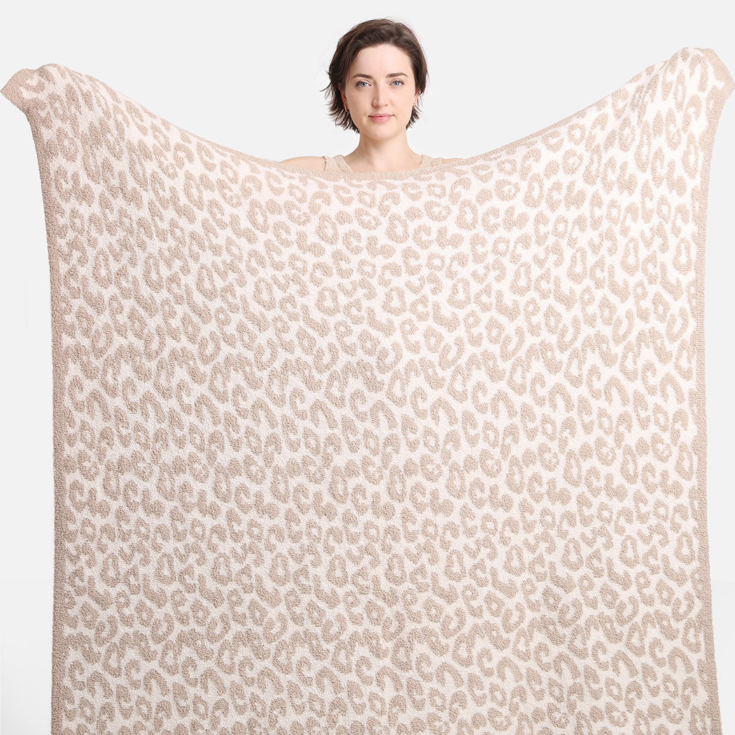 Leopard Print Luxury Soft Throw Blanket - Fashion CITY