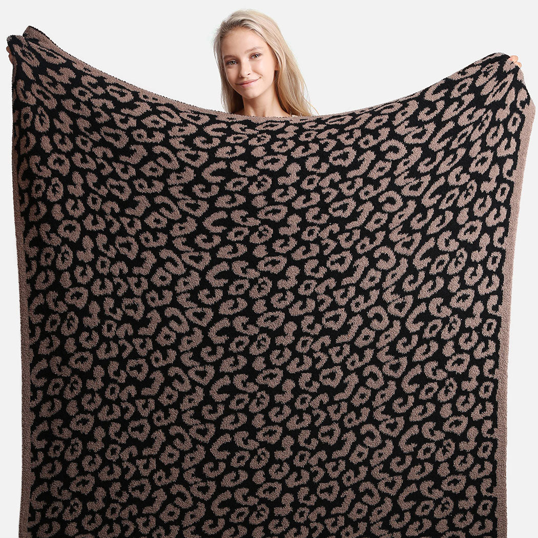 Leopard Print Luxury Soft Throw Blanket - Fashion CITY