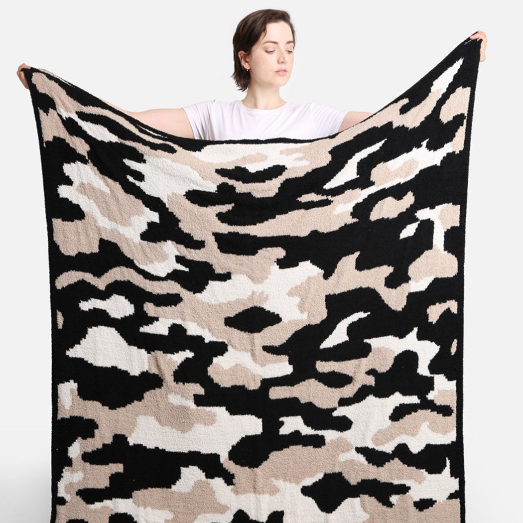 Camouflage Print Luxury Soft Throw Blanket - Fashion CITY