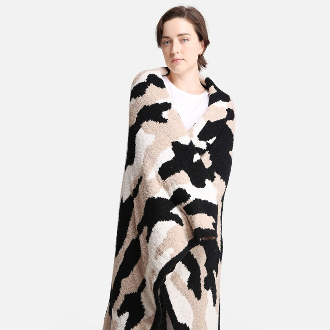 Camouflage Print Luxury Soft Throw Blanket - Fashion CITY